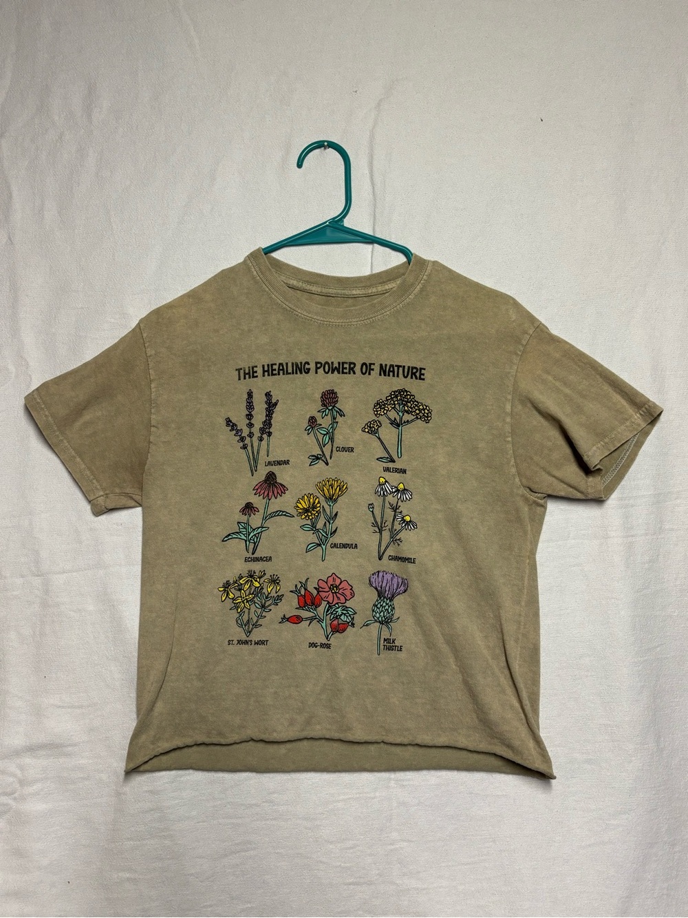 Women’s Nature Graphic Tee - Olive Green